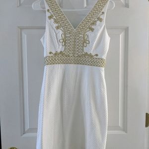 Lilly Pulitzer White Shift Dress